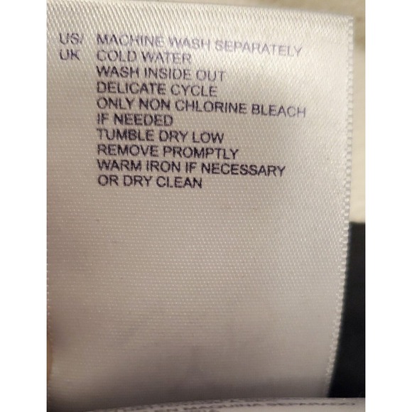 NYDJ High Waist Gray Black Lift Tuck Tech Knee Length Zip Pencil Skirt Women S - Picture 7 of 8